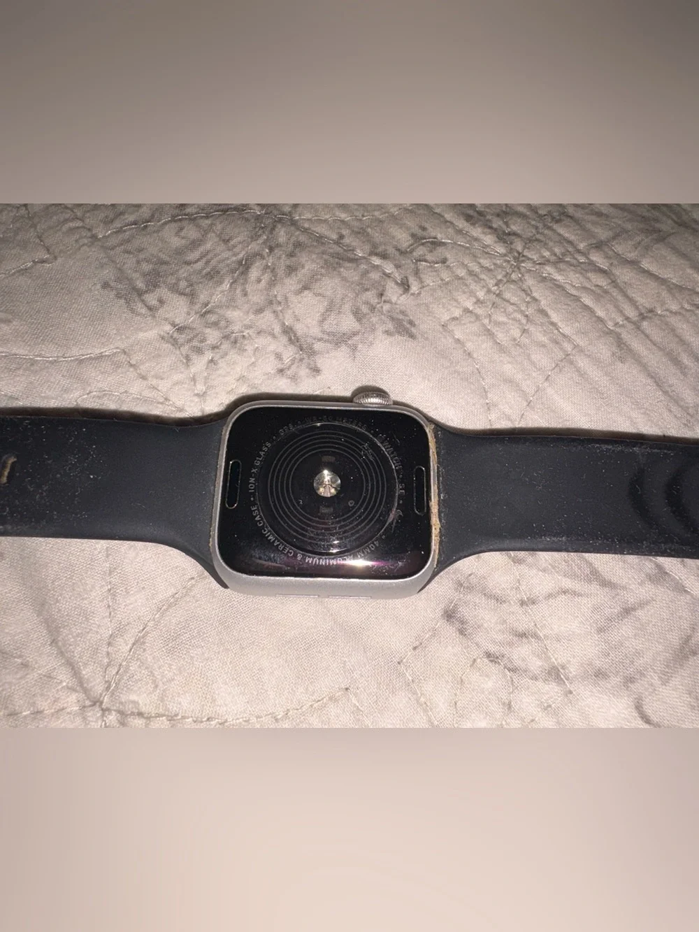 Apple Watch SE 40mm Ceramic Case with Silicone Band - Unbranded